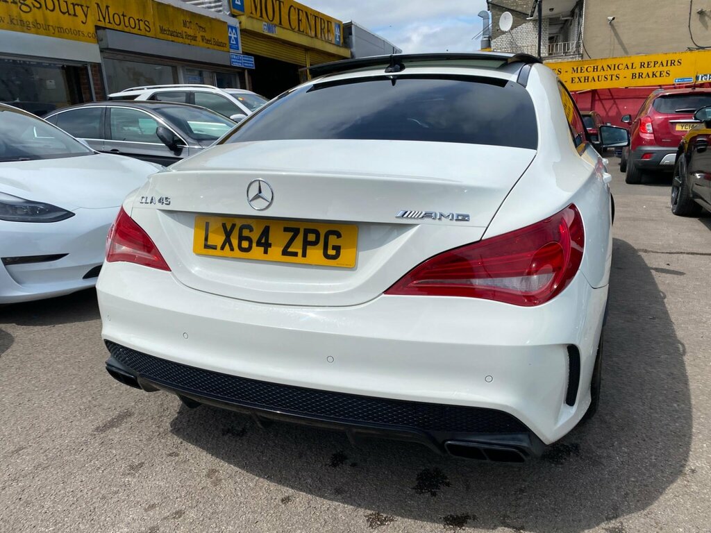 Mercedes-Benz CLA Class Cla45 Amg 4Matic White #14
