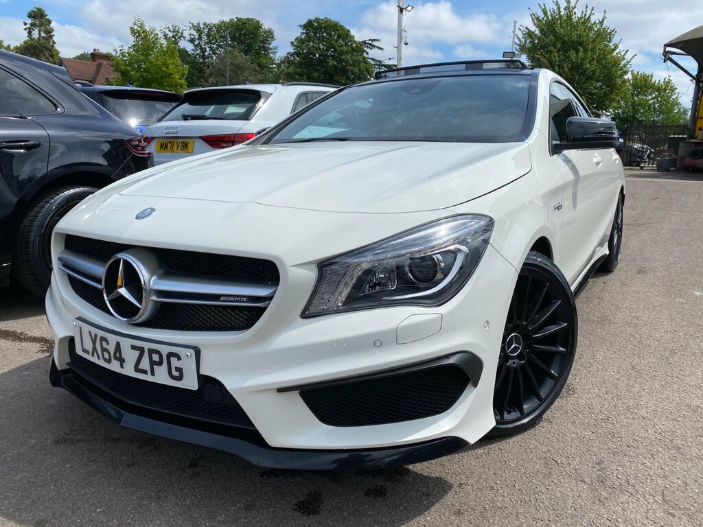 Mercedes-Benz CLA Class Cla45 Amg 4Matic White #6