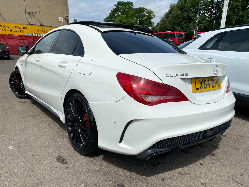 Mercedes-Benz CLA Class Cla45 Amg 4Matic White #11