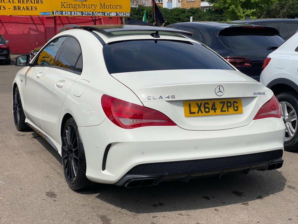 Mercedes-Benz CLA Class Cla45 Amg 4Matic White #10