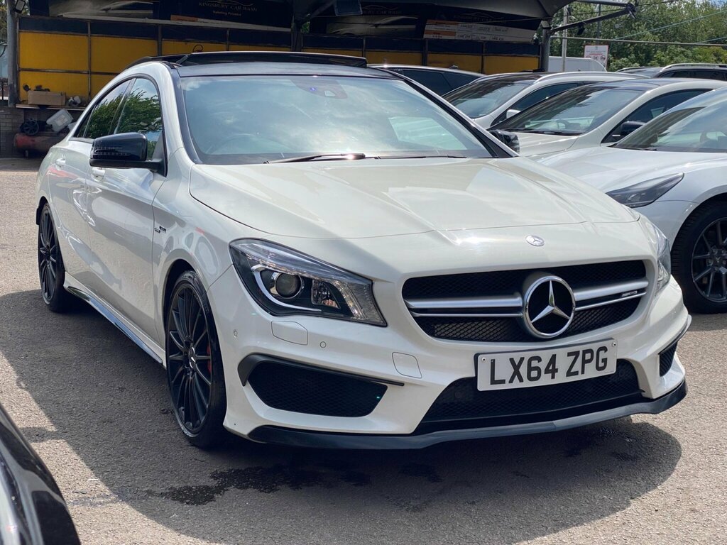 Mercedes-Benz CLA Class Cla45 Amg 4Matic White #5