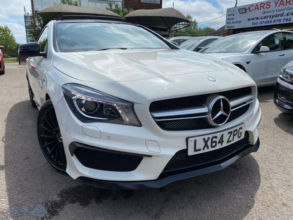 Mercedes-Benz CLA Class Cla45 Amg 4Matic White #4