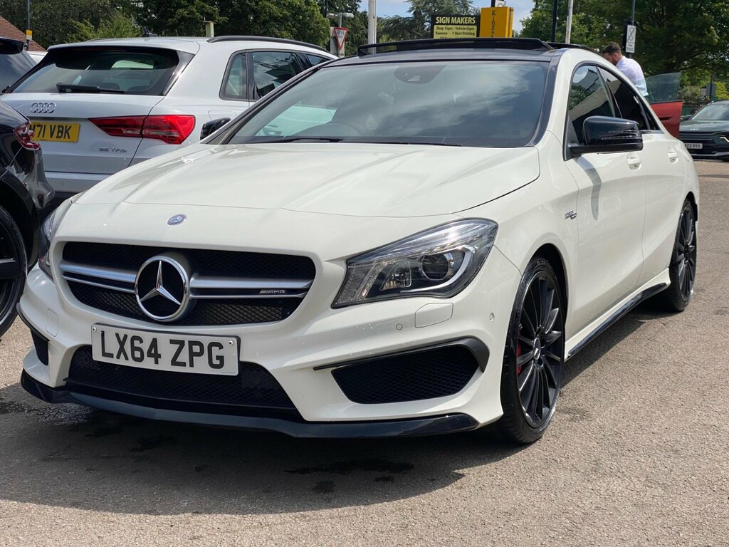 Mercedes-Benz CLA Class Cla45 Amg 4Matic White #8