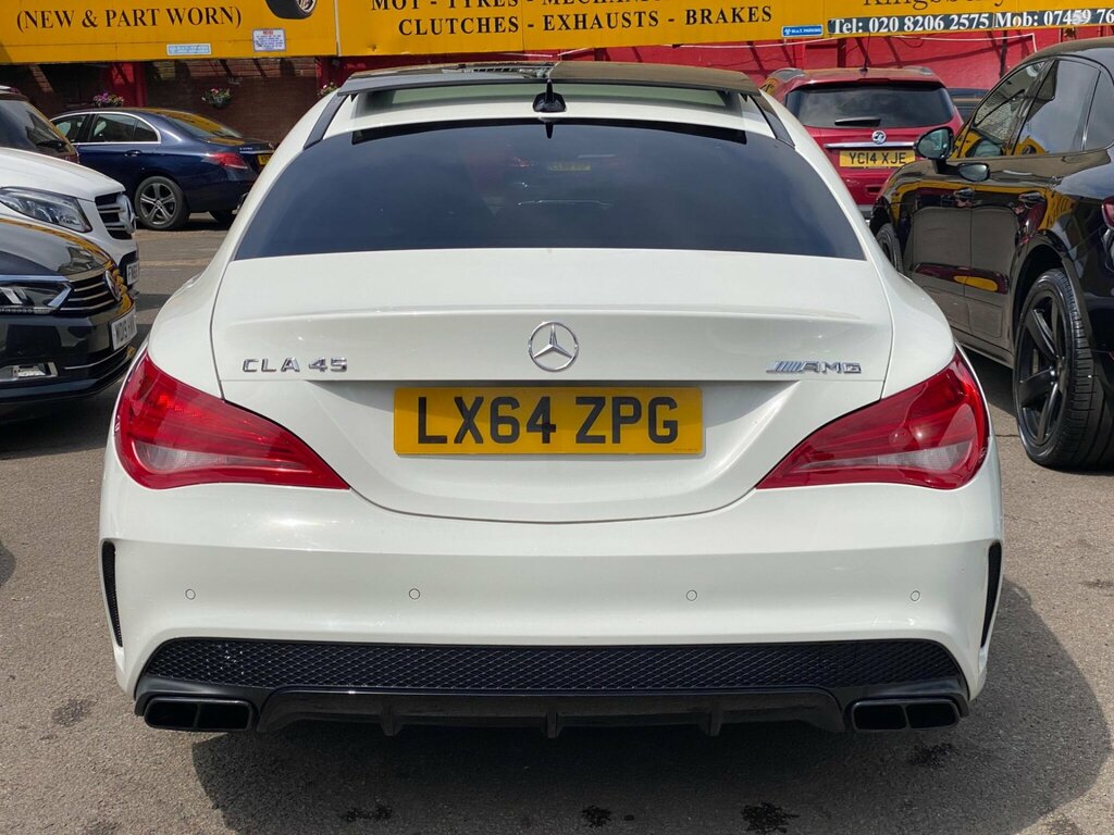 Mercedes-Benz CLA Class Cla45 Amg 4Matic White #12