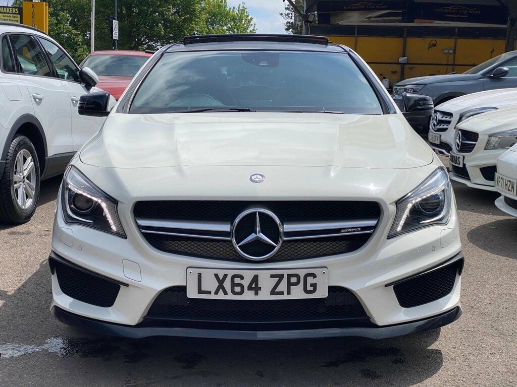 Mercedes-Benz CLA Class Cla45 Amg 4Matic White #3