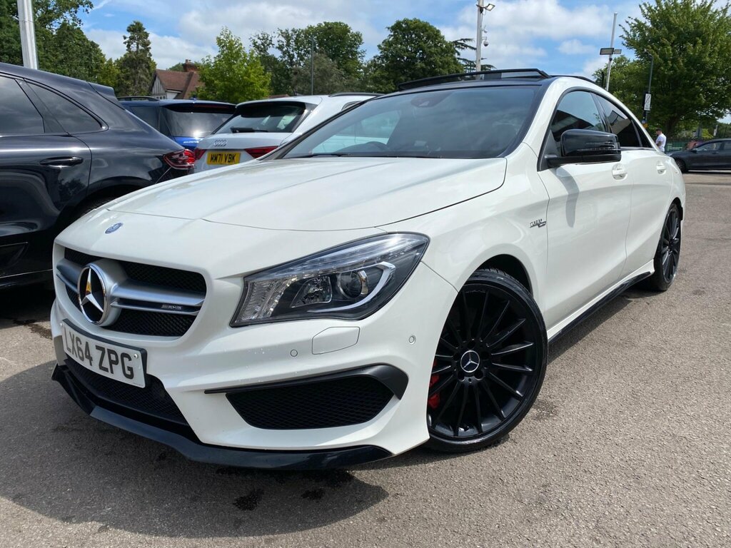 Mercedes-Benz CLA Class Cla45 Amg 4Matic White #7
