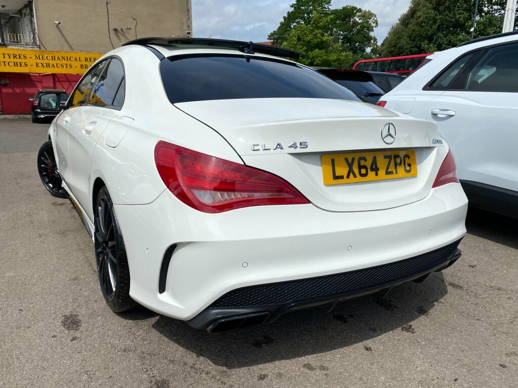 Mercedes-Benz CLA Class Cla45 Amg 4Matic White #9