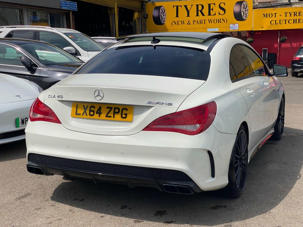 Mercedes-Benz CLA Class Cla45 Amg 4Matic White #13