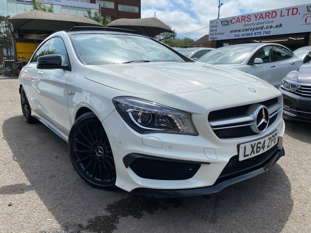 Mercedes-Benz CLA Class Cla45 Amg 4Matic White #1