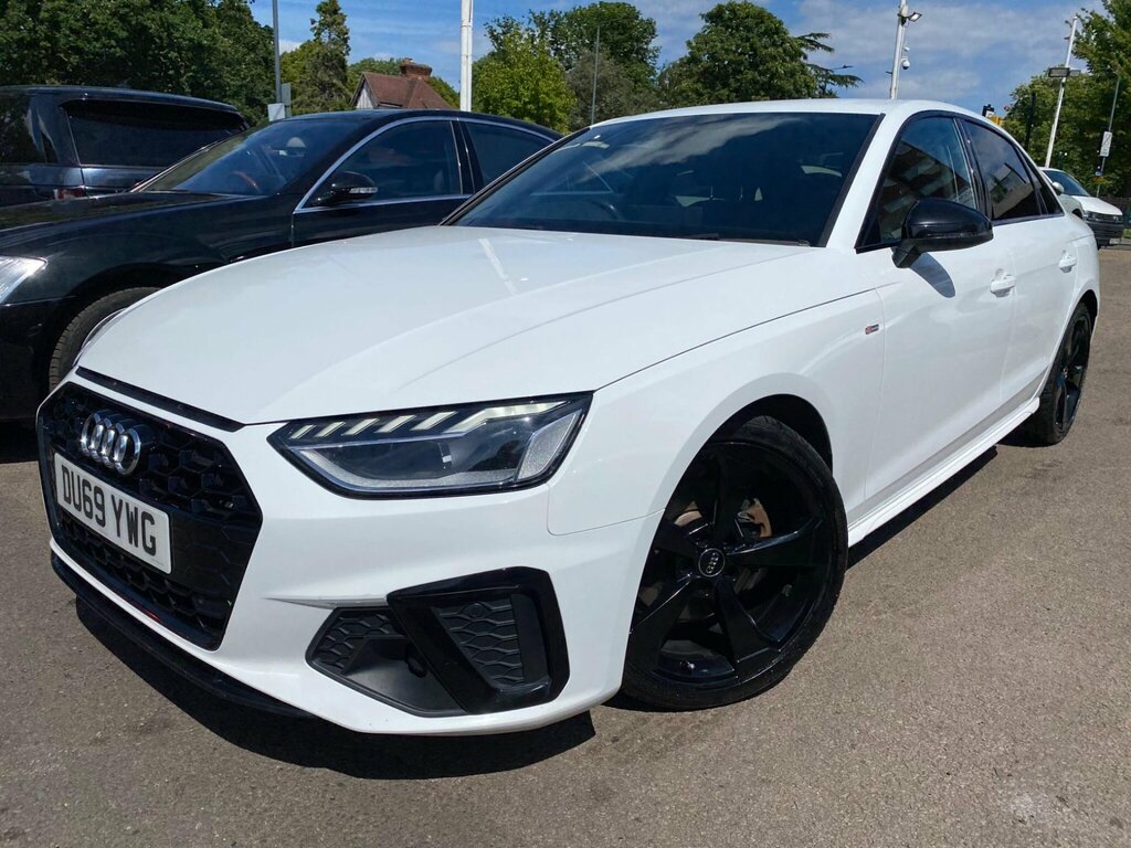 Audi A4 2.0 Tfsi 40 Black Edition S Tronic Euro 6 Ss White #6