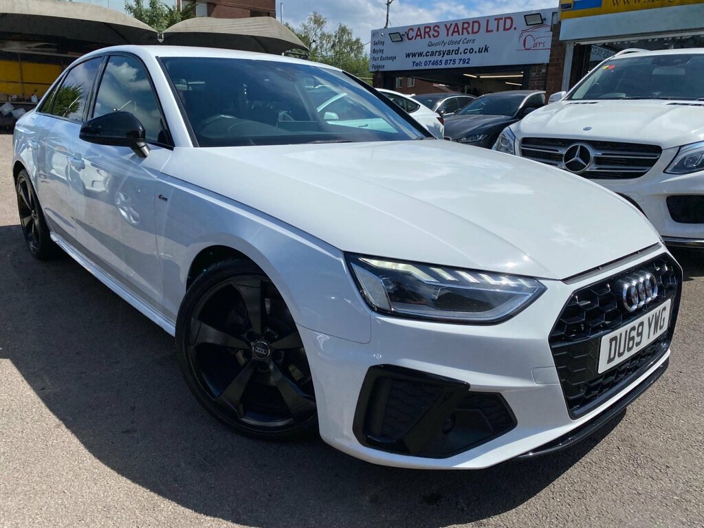 Audi A4 2.0 Tfsi 40 Black Edition S Tronic Euro 6 Ss White