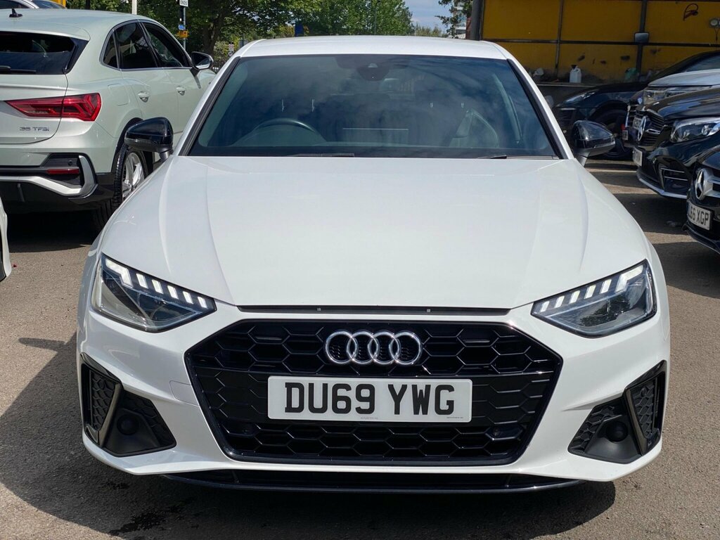 Audi A4 2.0 Tfsi 40 Black Edition S Tronic Euro 6 Ss White #3