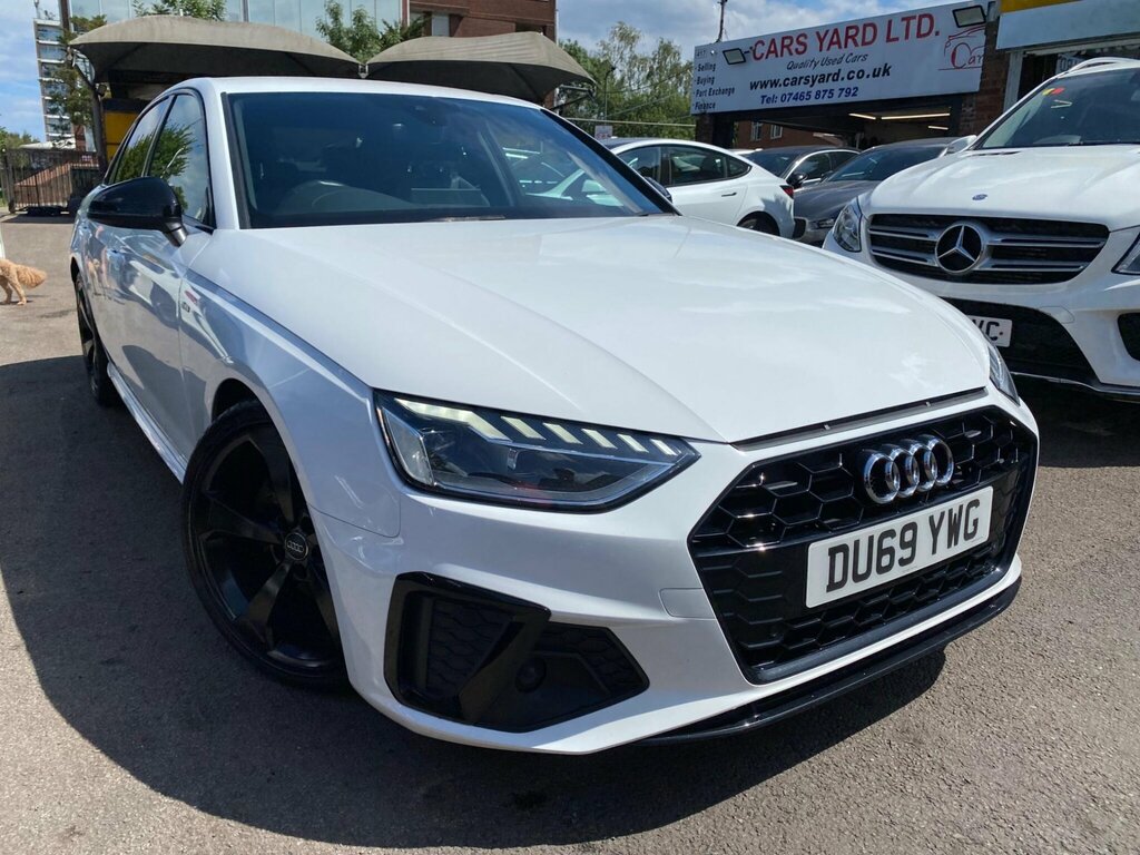 Audi A4 2.0 Tfsi 40 Black Edition S Tronic Euro 6 Ss White #4