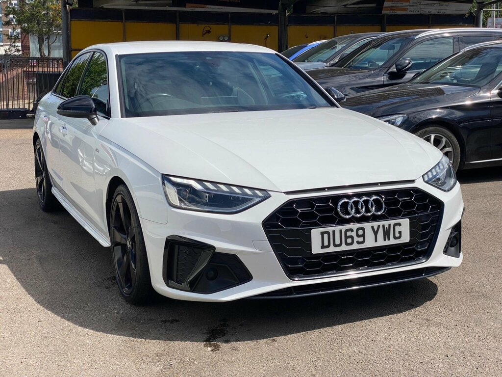 Audi A4 2.0 Tfsi 40 Black Edition S Tronic Euro 6 Ss White #5