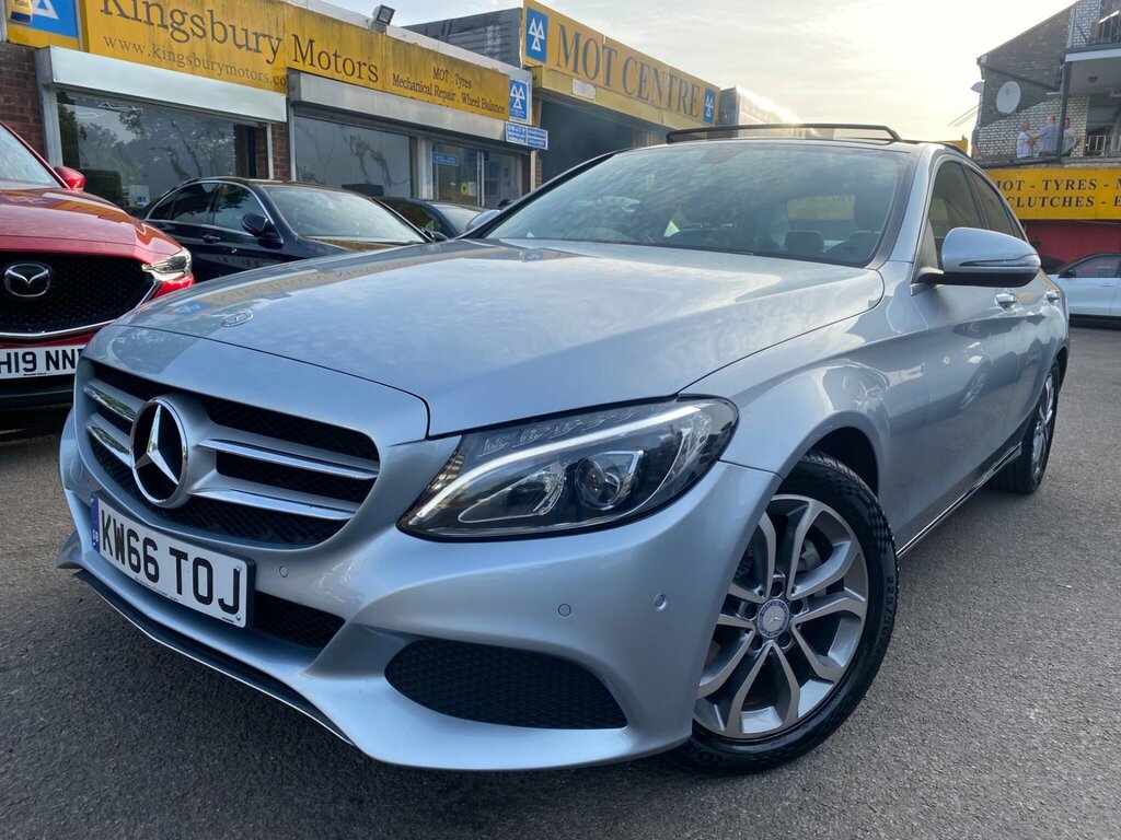 Mercedes-Benz C Class 2.0 C200 Sport Premium G-tronic Euro 6 Ss Silver #6