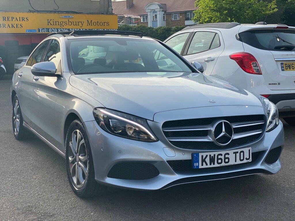 Mercedes-Benz C Class 2.0 C200 Sport Premium G-tronic Euro 6 Ss Silver #3