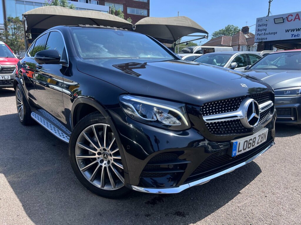 Mercedes-Benz GLC Class 2.1 Glc250d Amg Line Premium Coupe G-tronic 4Ma Black