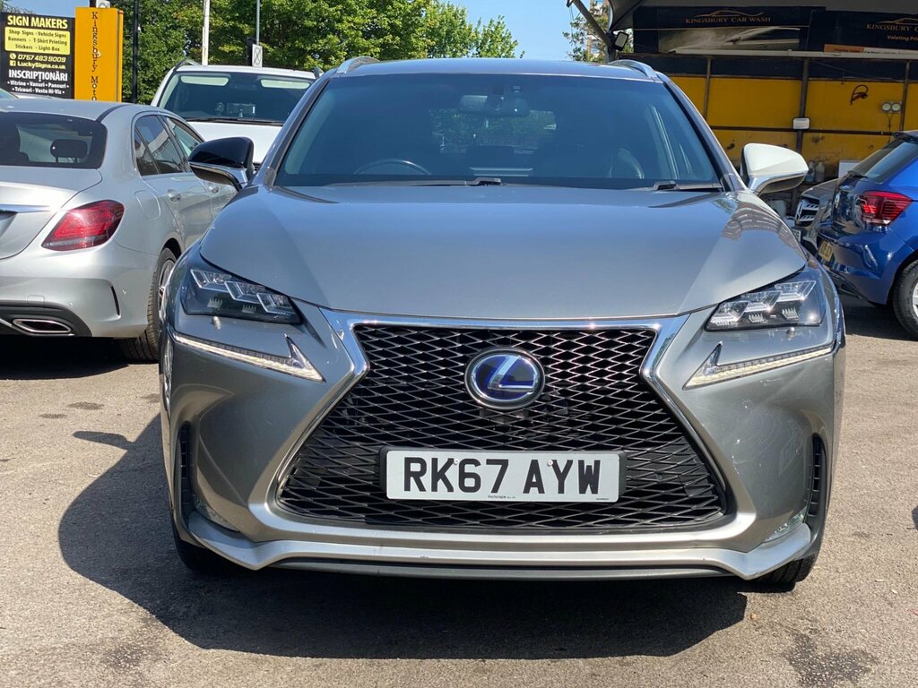 Lexus NX 300H 2.5 Luxury Cvt Silver #4