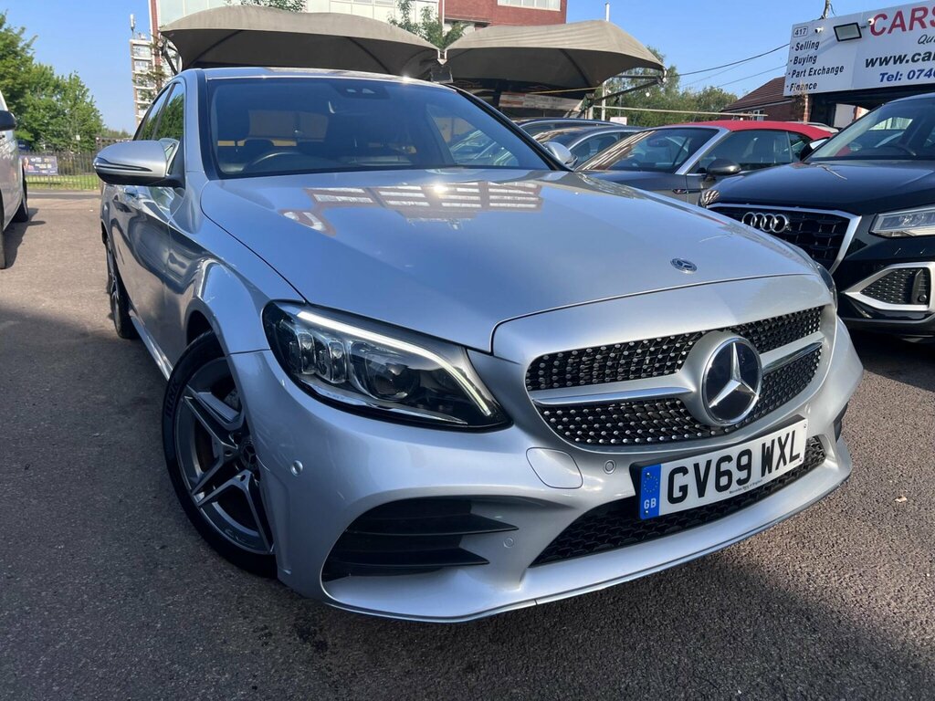 Mercedes-Benz C Class 1.5 C200 Mhev Eq Boost Amg Line Premium G-tronic Silver