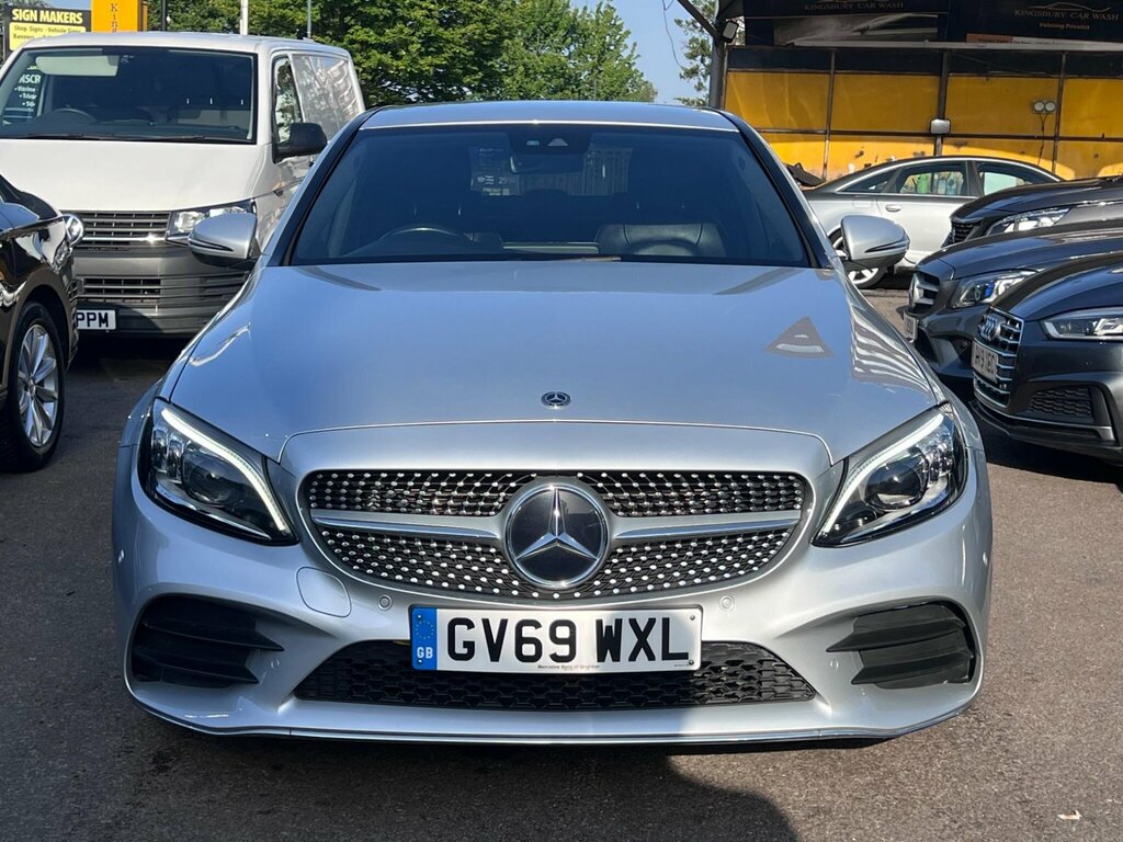 Mercedes-Benz C Class 1.5 C200 Mhev Eq Boost Amg Line Premium G-tronic GV69WXL Silver #3