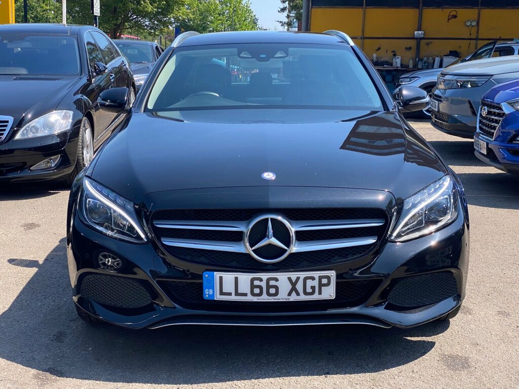 Mercedes-Benz C Class 2.0 C200 Sport 7G-tronic Euro 6 Ss LL66XGP Black #5