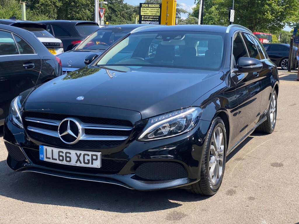 Mercedes-Benz C Class 2.0 C200 Sport 7G-tronic Euro 6 Ss LL66XGP Black #6