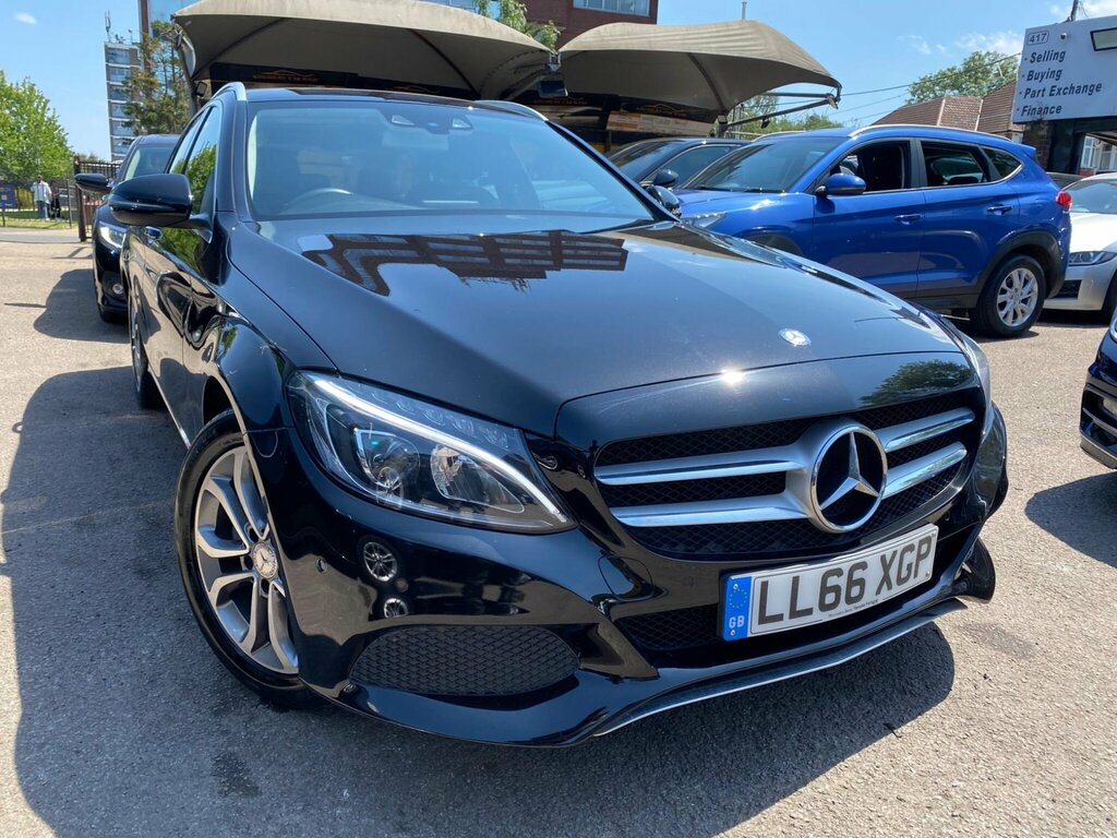 Mercedes-Benz C Class 2.0 C200 Sport 7G-tronic Euro 6 Ss Black