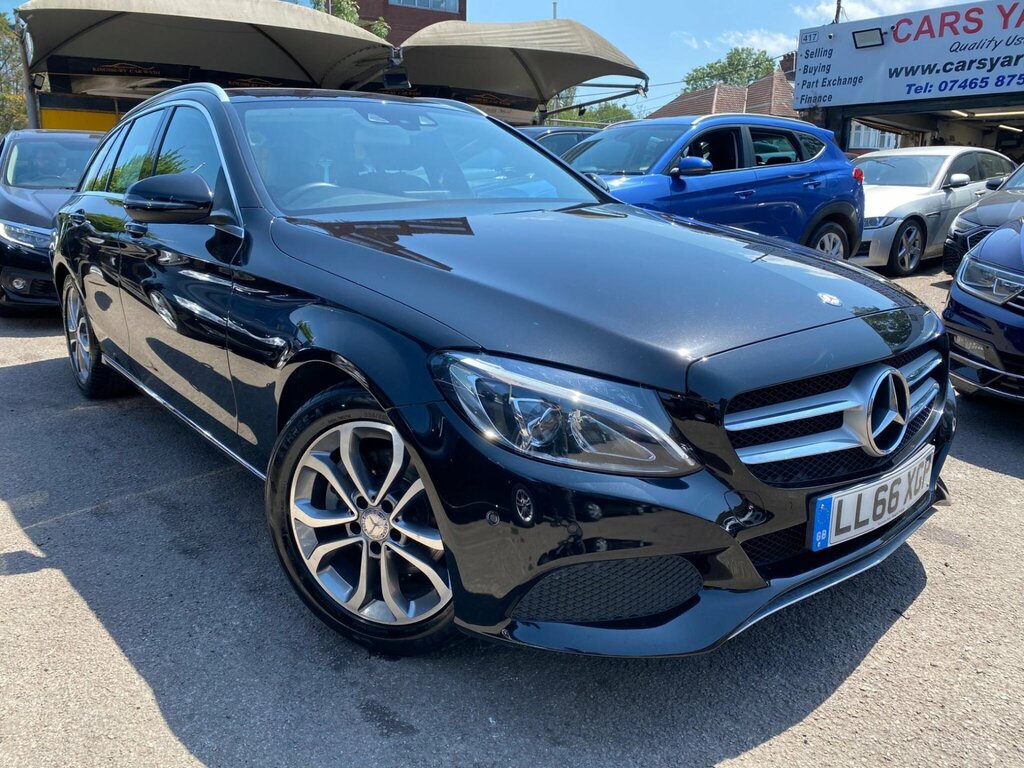 Mercedes-Benz C Class 2.0 C200 Sport 7G-tronic Euro 6 Ss LL66XGP Black #4