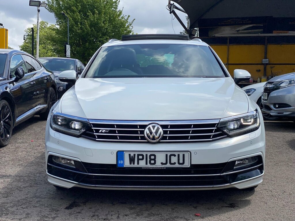 Volkswagen Passat 1.4 Tsi R-line Dsg Euro 6 Ss White #3