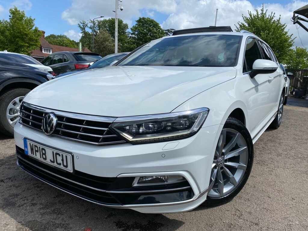 Volkswagen Passat 1.4 Tsi R-line Dsg Euro 6 Ss White #6