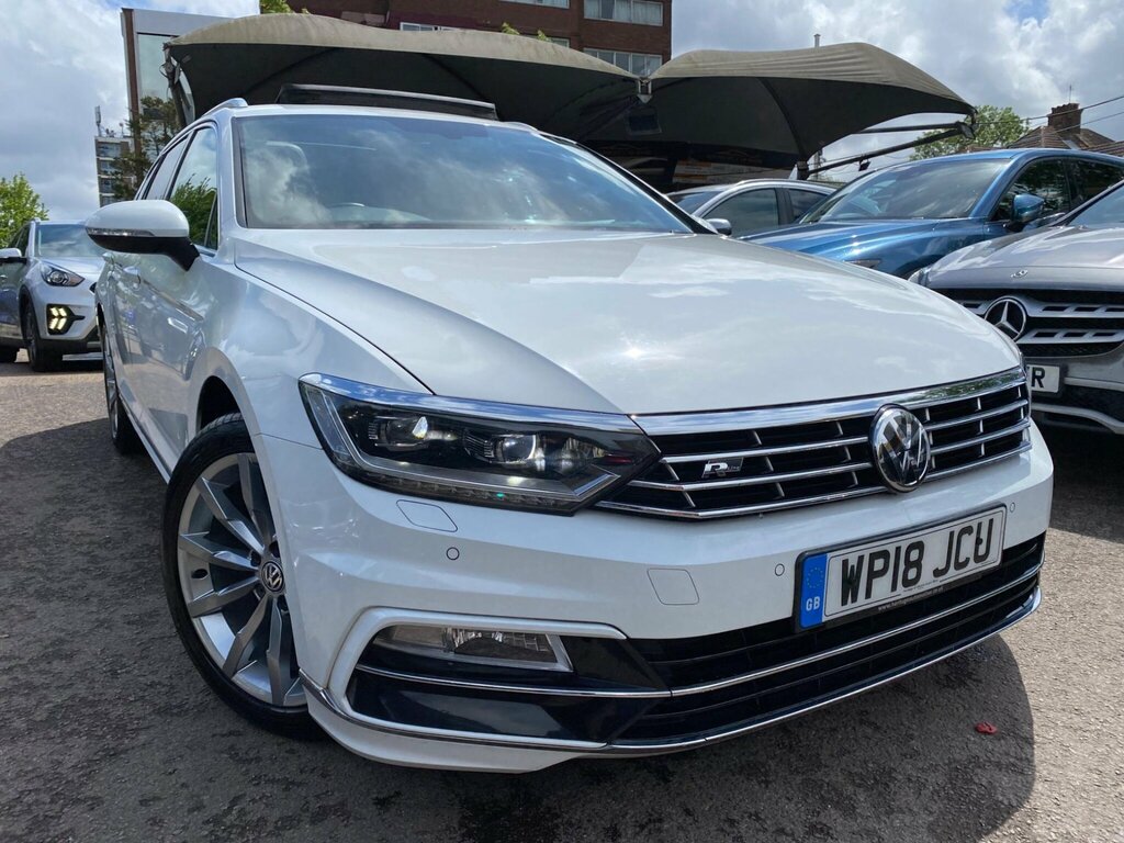 Volkswagen Passat 1.4 Tsi R-line Dsg Euro 6 Ss White