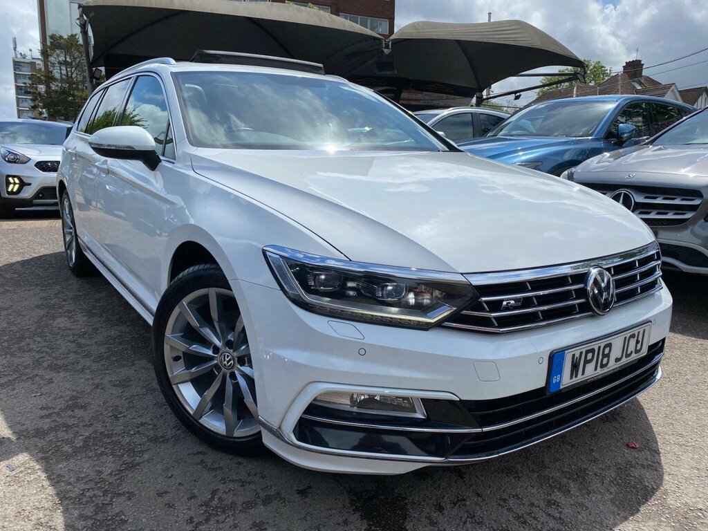 Volkswagen Passat 1.4 Tsi R-line Dsg Euro 6 Ss White #4