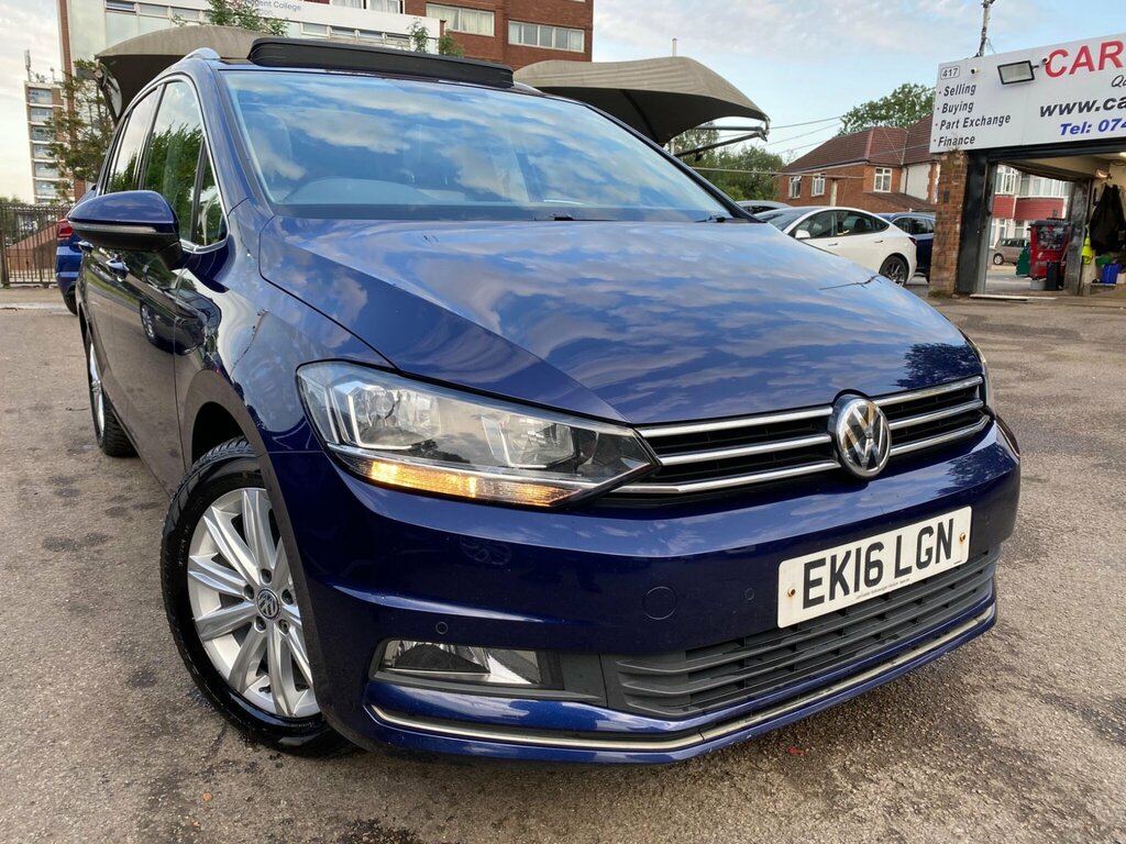 Volkswagen Touran 1.4 Tsi Bluemotion Tech Sel Mpv Dsg Eur Blue #5