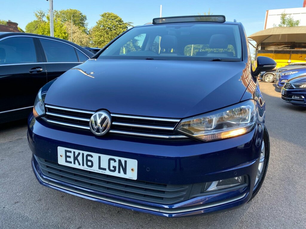 Volkswagen Touran 1.4 Tsi Bluemotion Tech Sel Mpv Dsg Eur Blue