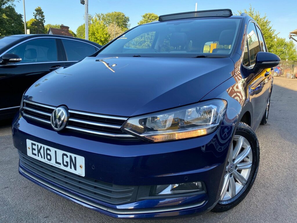 Volkswagen Touran 1.4 Tsi Bluemotion Tech Sel Mpv Dsg Eur Blue #4