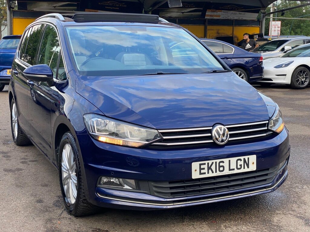 Volkswagen Touran 1.4 Tsi Bluemotion Tech Sel Mpv Dsg Eur Blue