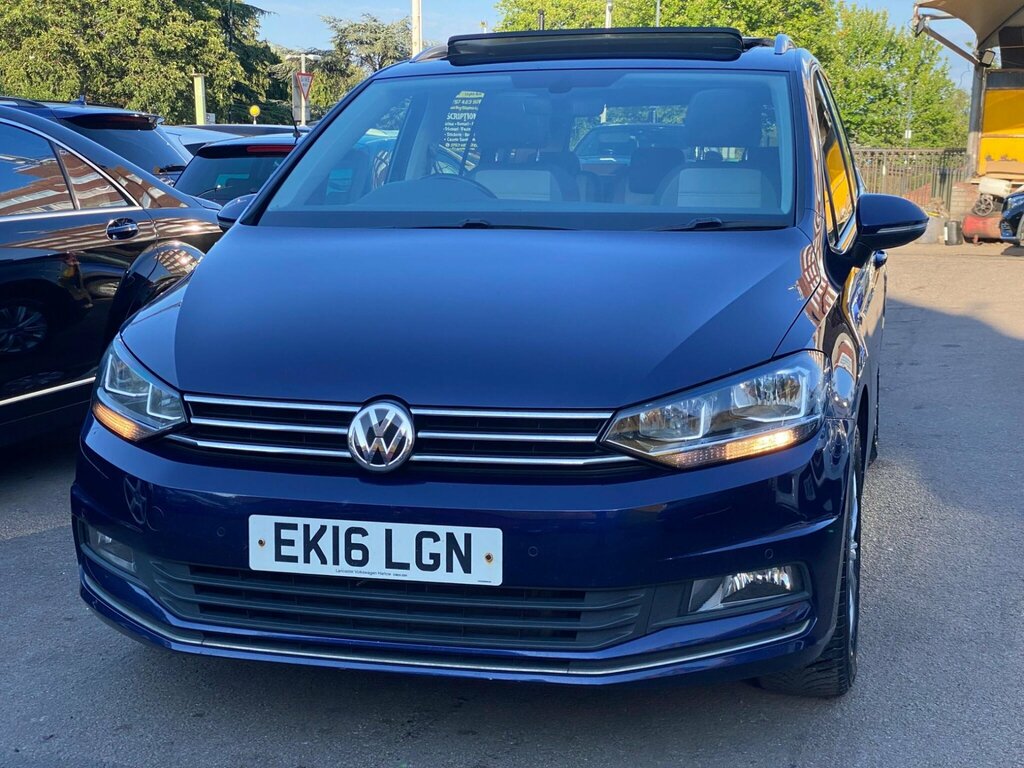 Volkswagen Touran 1.4 Tsi Bluemotion Tech Sel Mpv Dsg Eur Blue #5