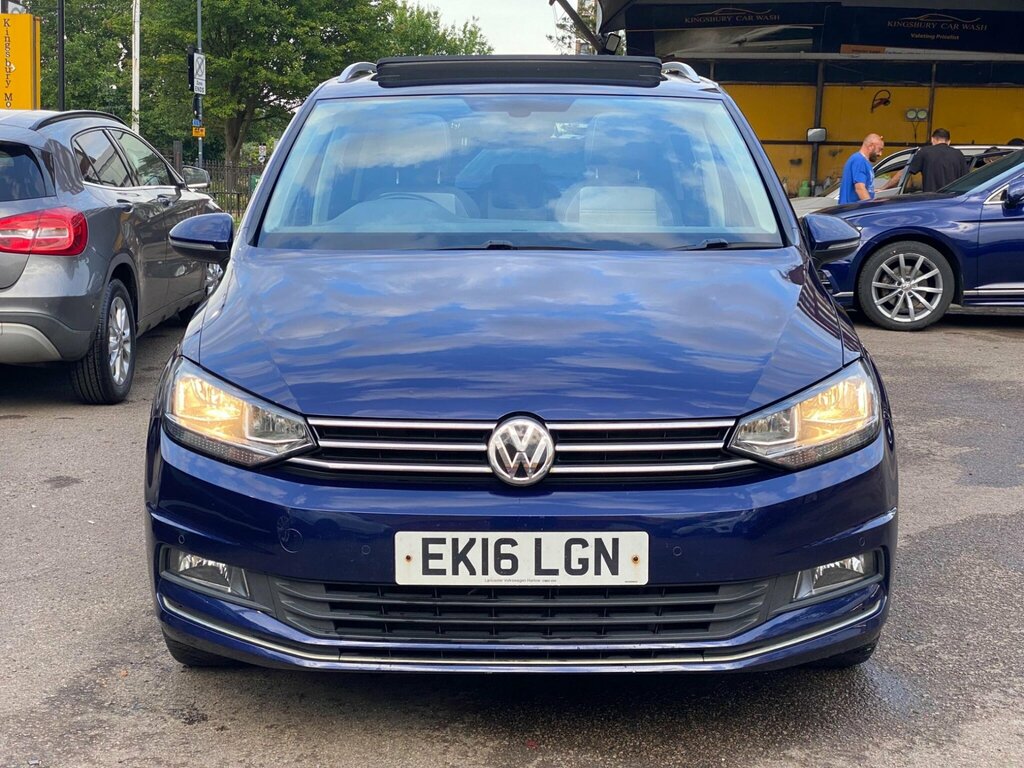 Volkswagen Touran 1.4 Tsi Bluemotion Tech Sel Mpv Dsg Eur Blue #3