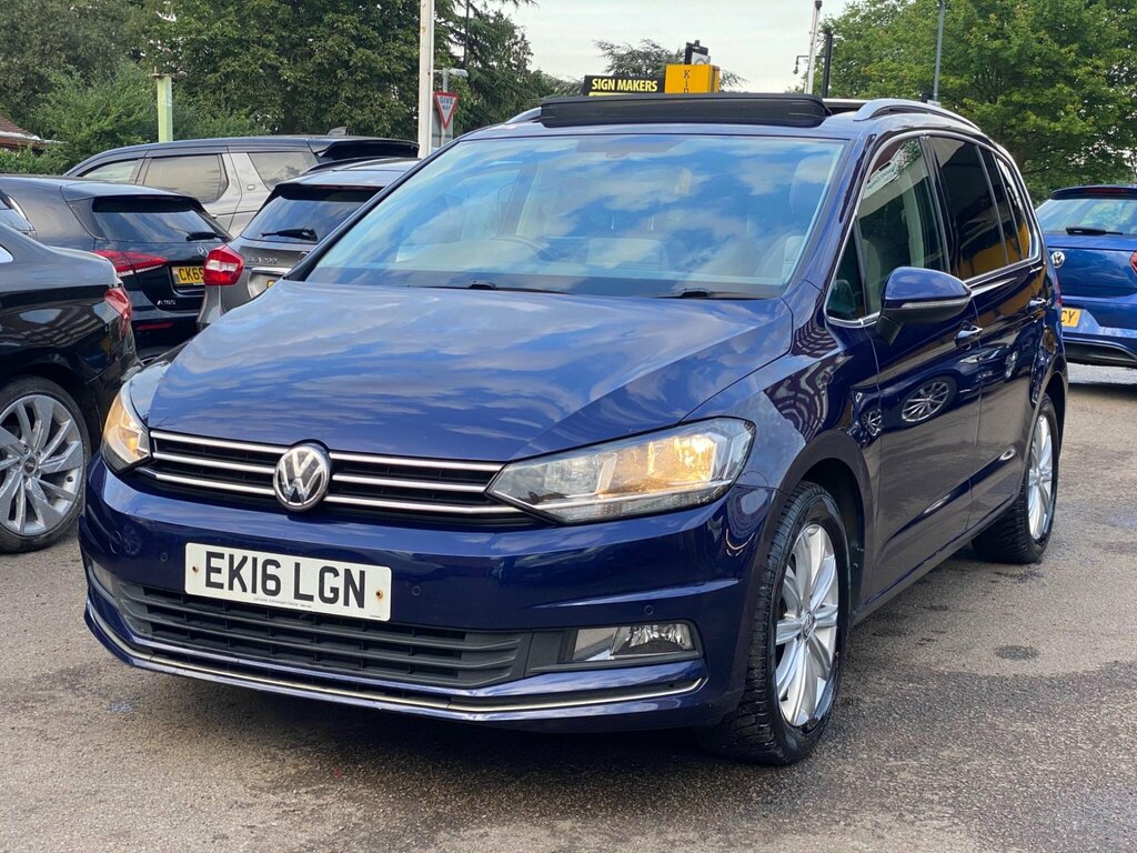 Volkswagen Touran 1.4 Tsi Bluemotion Tech Sel Mpv Dsg Eur Blue #6