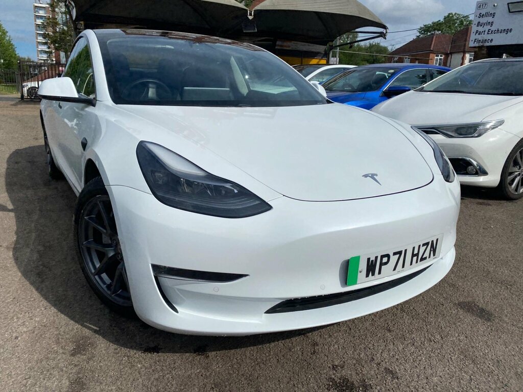 Tesla Model 3 Dual Motor Long Range 4Wde White #5