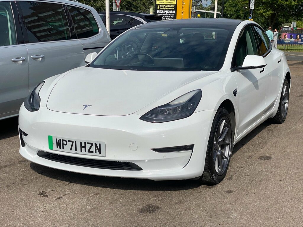 Tesla Model 3 Dual Motor Long Range 4Wde White #6