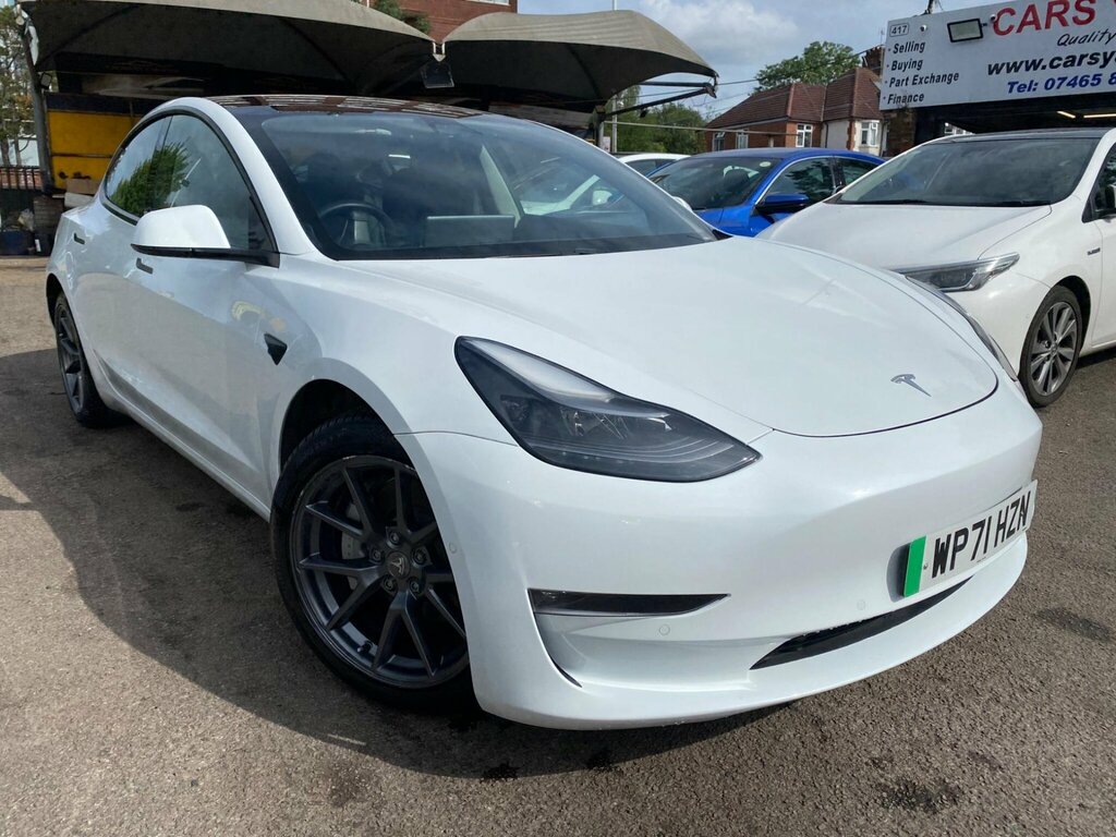 Tesla Model 3 Dual Motor Long Range 4Wde White #4