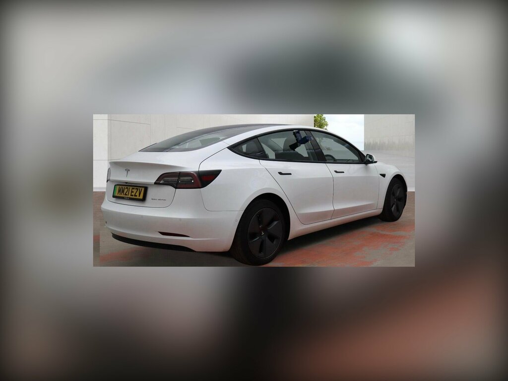 Tesla Model 3 Dual Motor Long Range 4Wde White #4