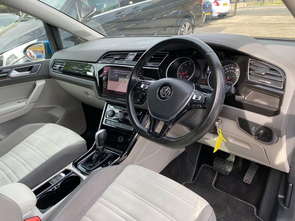 Volkswagen Touran Sel Tsi Bluemotion Technology Blue #18