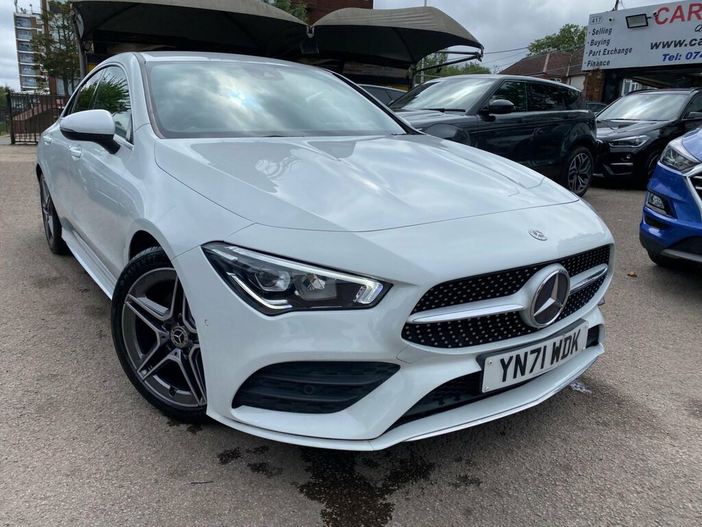 Mercedes-Benz CLA Class 1.3 Cla200 Amg Line Coupe 7G-dct Euro 6 Ss White #5