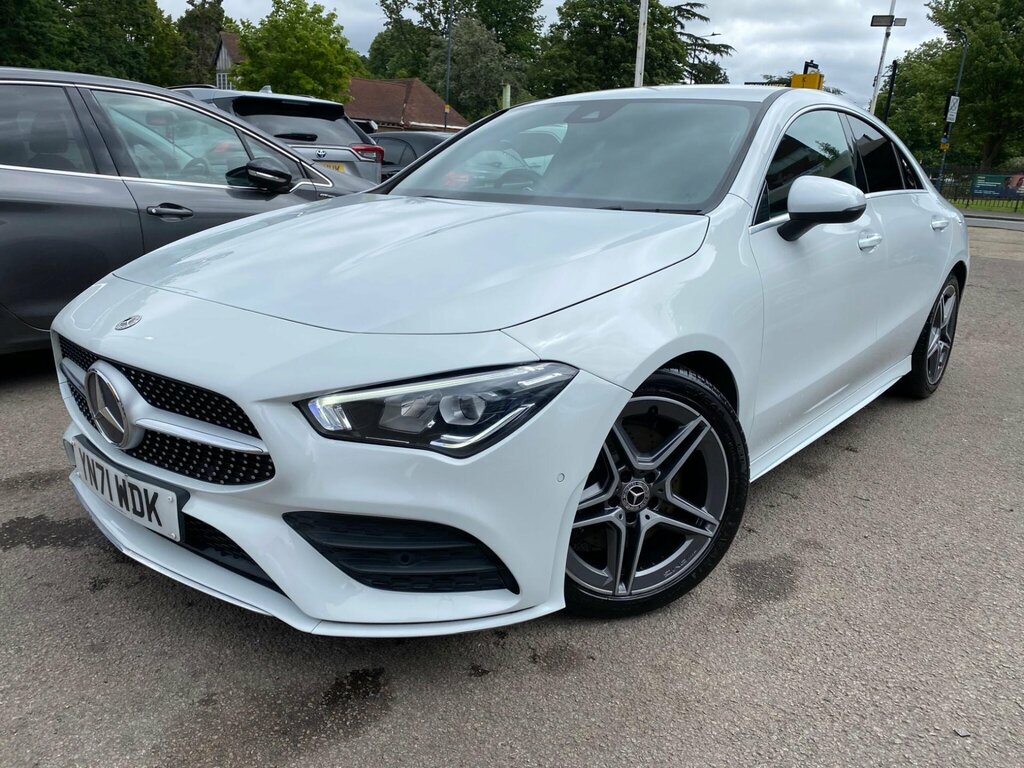 Mercedes-Benz CLA Class 220D Amg Line Coupe Silver #7