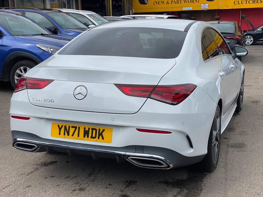 Mercedes-Benz CLA Class 220D Amg Line Coupe Silver #9