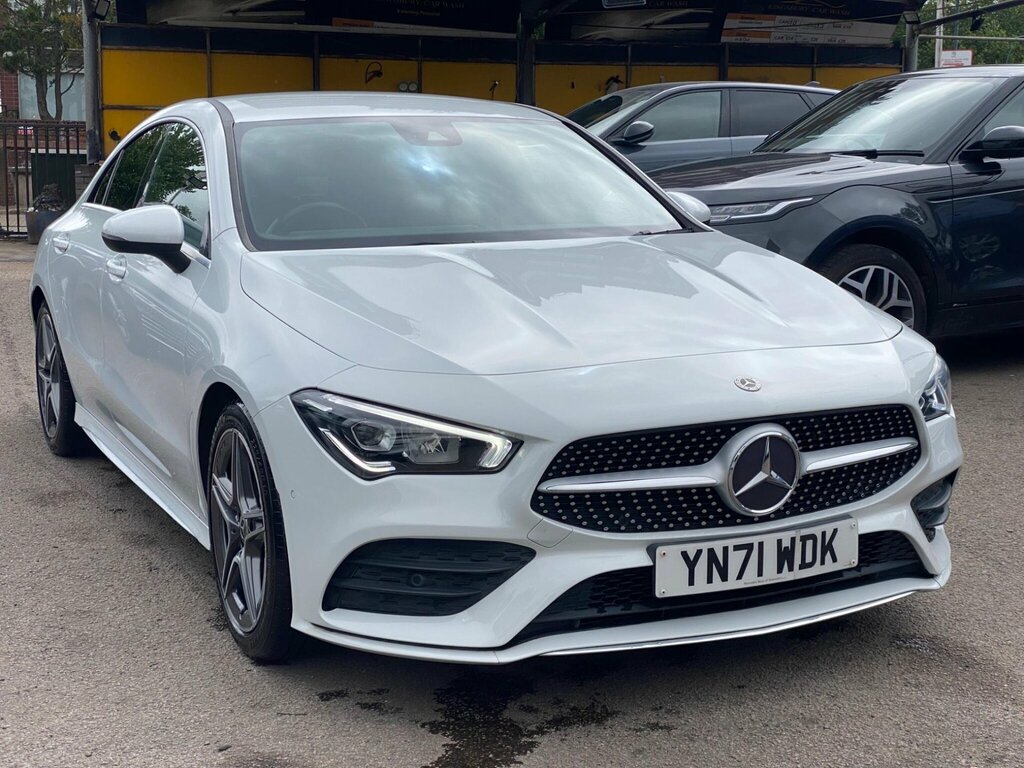 Mercedes-Benz CLA Class 1.3 Cla200 Amg Line Coupe 7G-dct Euro 6 Ss White