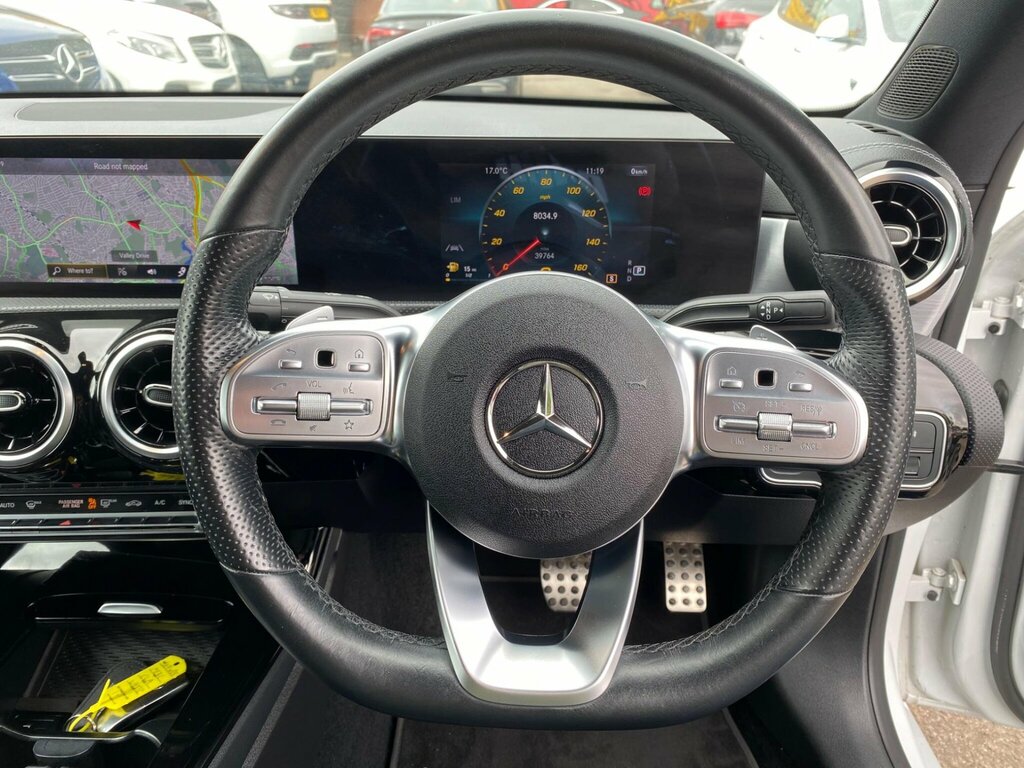 Mercedes-Benz CLA Class 220D Amg Line Coupe Silver #19