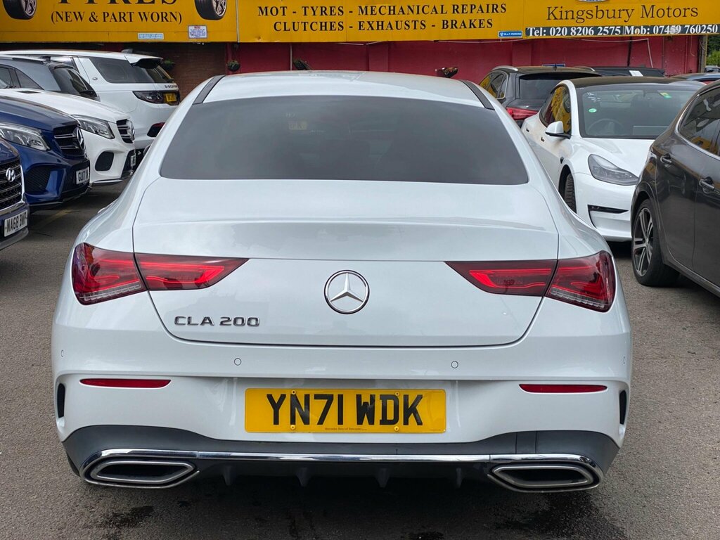 Mercedes-Benz CLA Class 220D Amg Line Coupe Silver #12